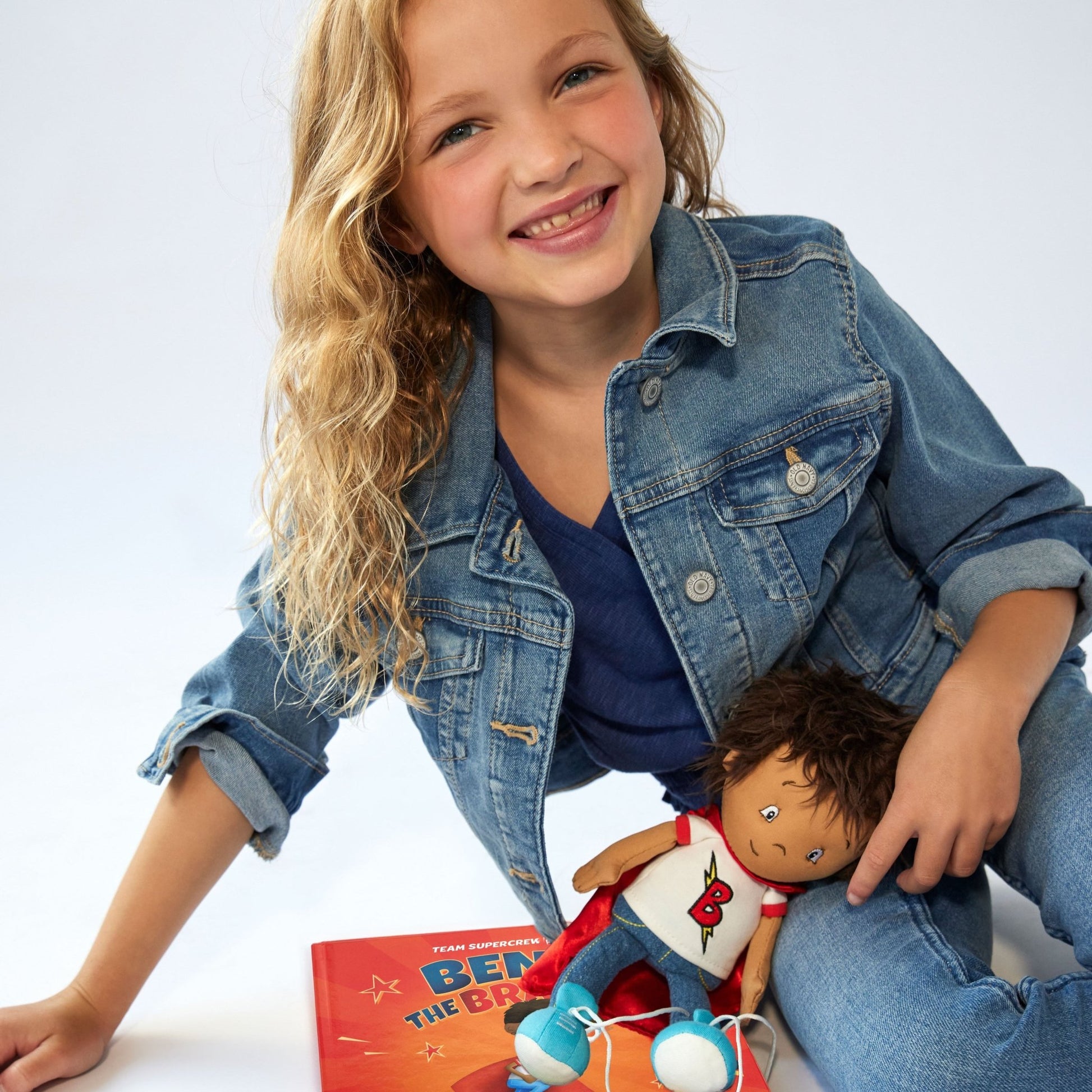 Benny the Brave Book and Plush Bundle - Team Supercrew