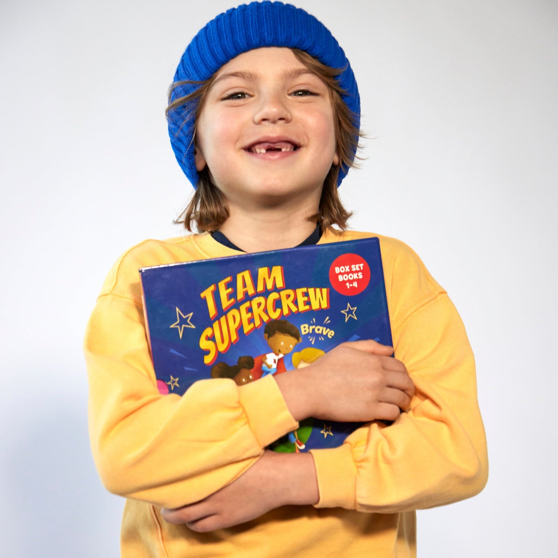 Emotions and Powers - 4 Book Box Set and 4 Plush Bundle - Team Supercrew