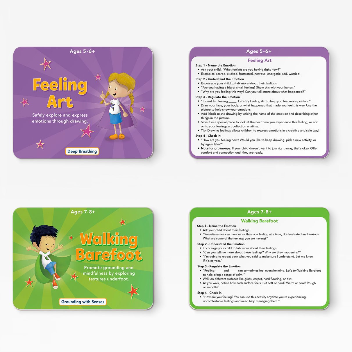 Team Supercrew SOS Kit emotional regualtion cards