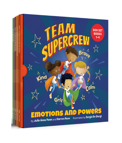 Team Supercrew - Emotions and Powers - 4 Book Box Set