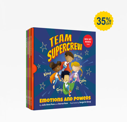 Team Supercrew - Emotions and Powers - 4 Book Box Set