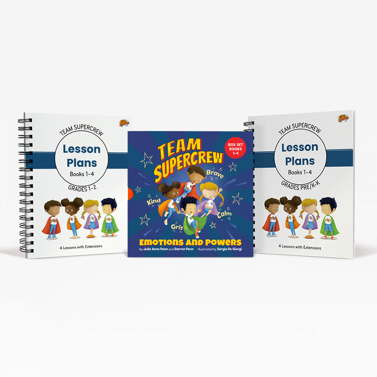Key Lessons Boxes Box Set 1 & Digital Lesson Plan Bundle – Team Supercrew