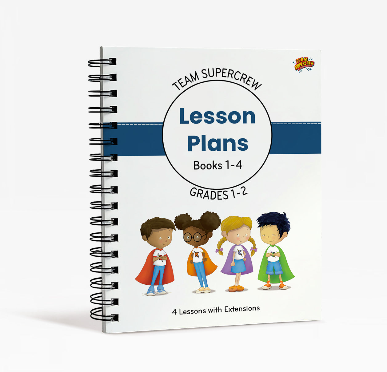 Lesson Plan Bundle - Books 1-4 - Grades 1 & 2 - Digital