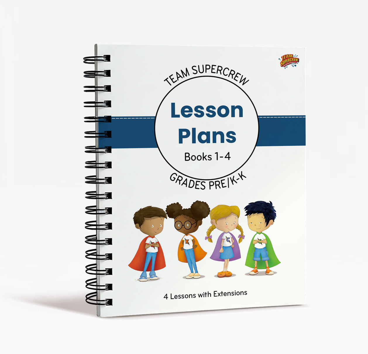 Lesson Plan Bundle - Books 1-4 - PreK & Kindergarten - Digital