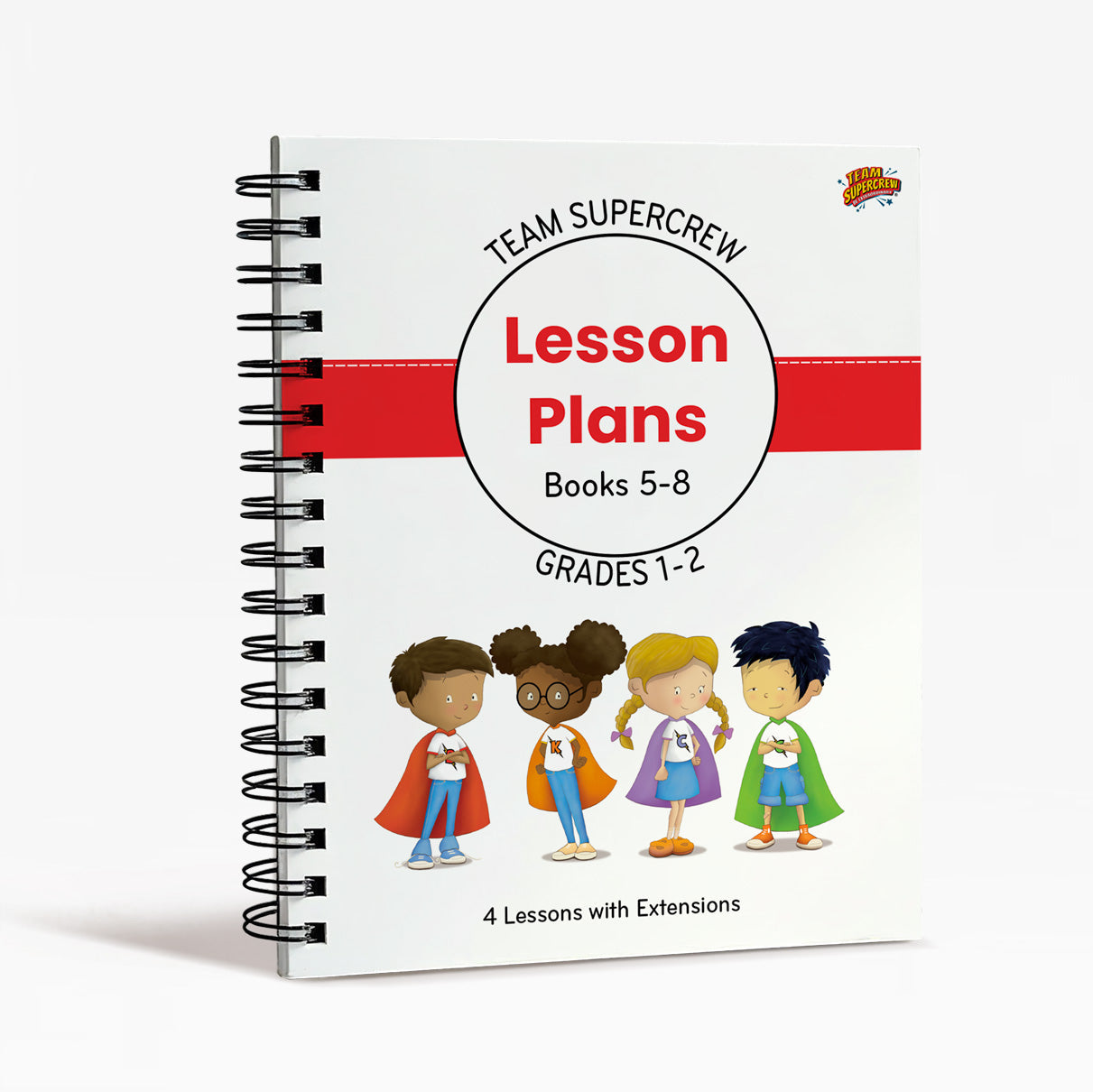 Lesson Plan Bundle - Box Set 2 (books 5-8) Grades 1-2 Digital