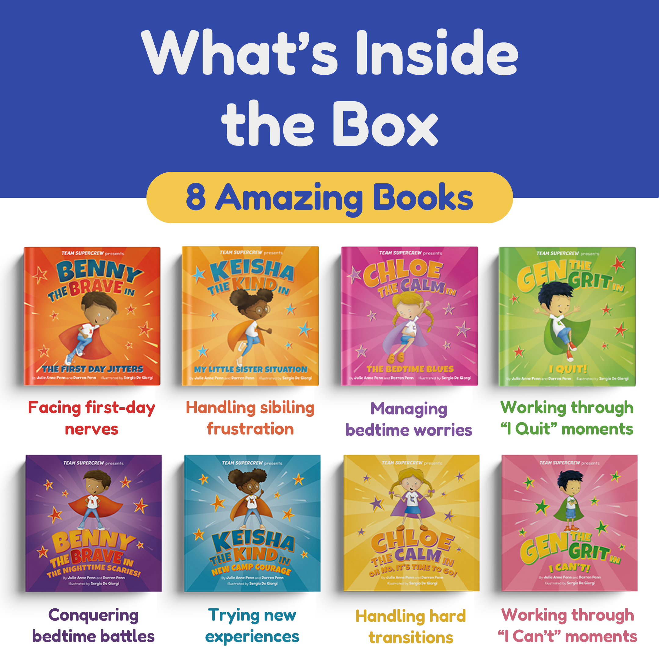 Team Supercrew Book Bundle