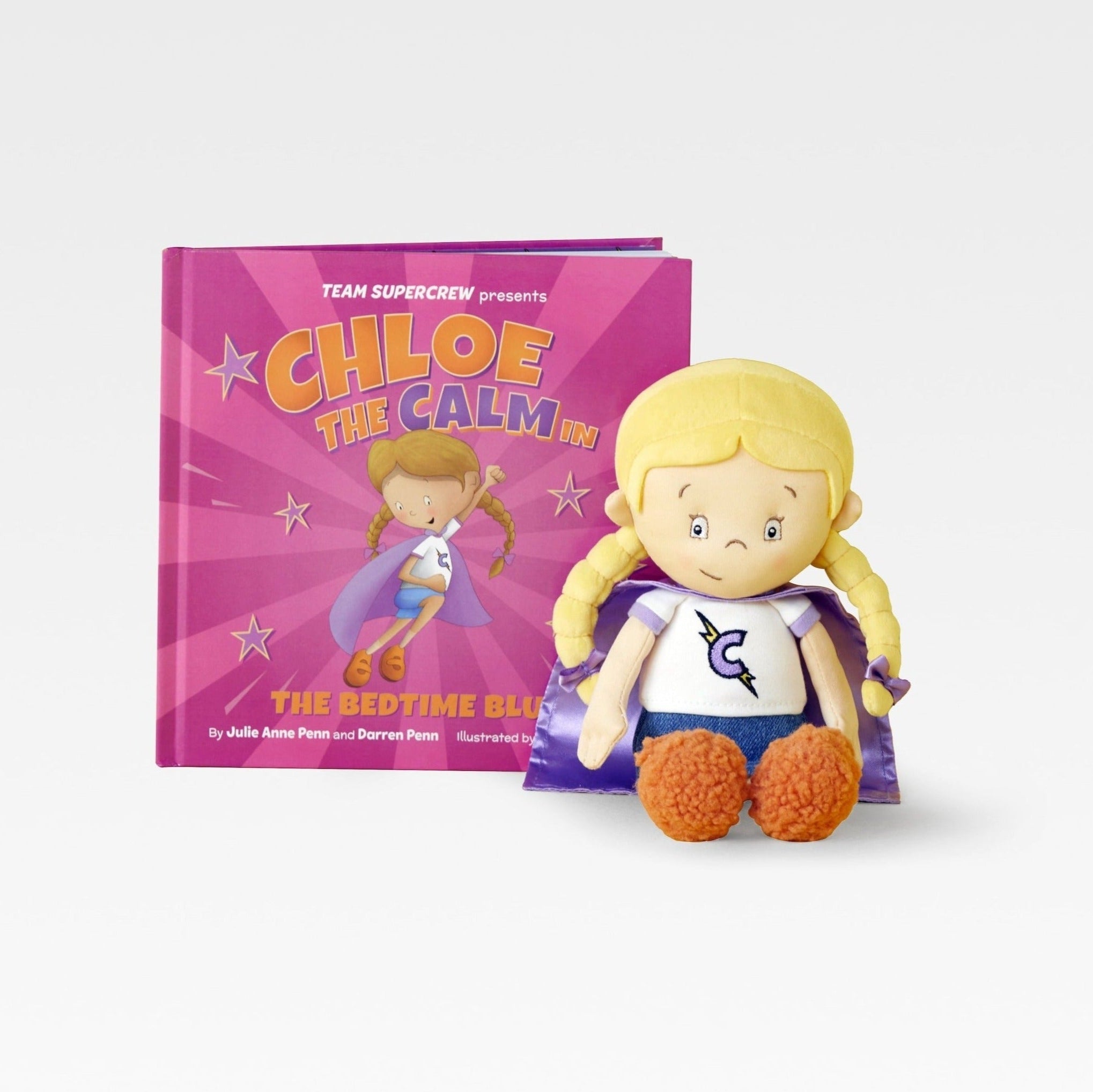 Chloe the Calm Book and Plush Bundle - Team Supercrew