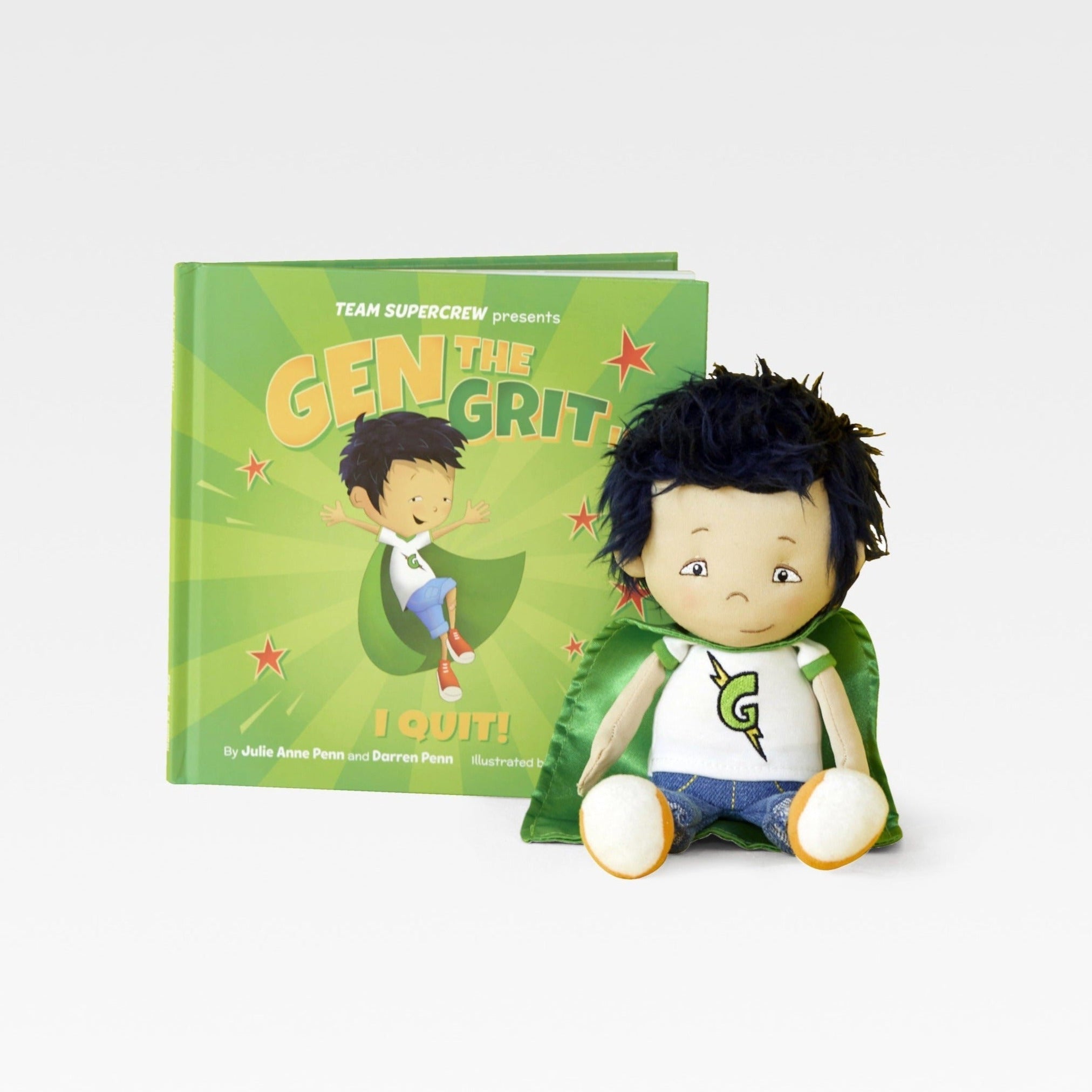 Gen the Grit Book and Plush Bundle - Team Supercrew
