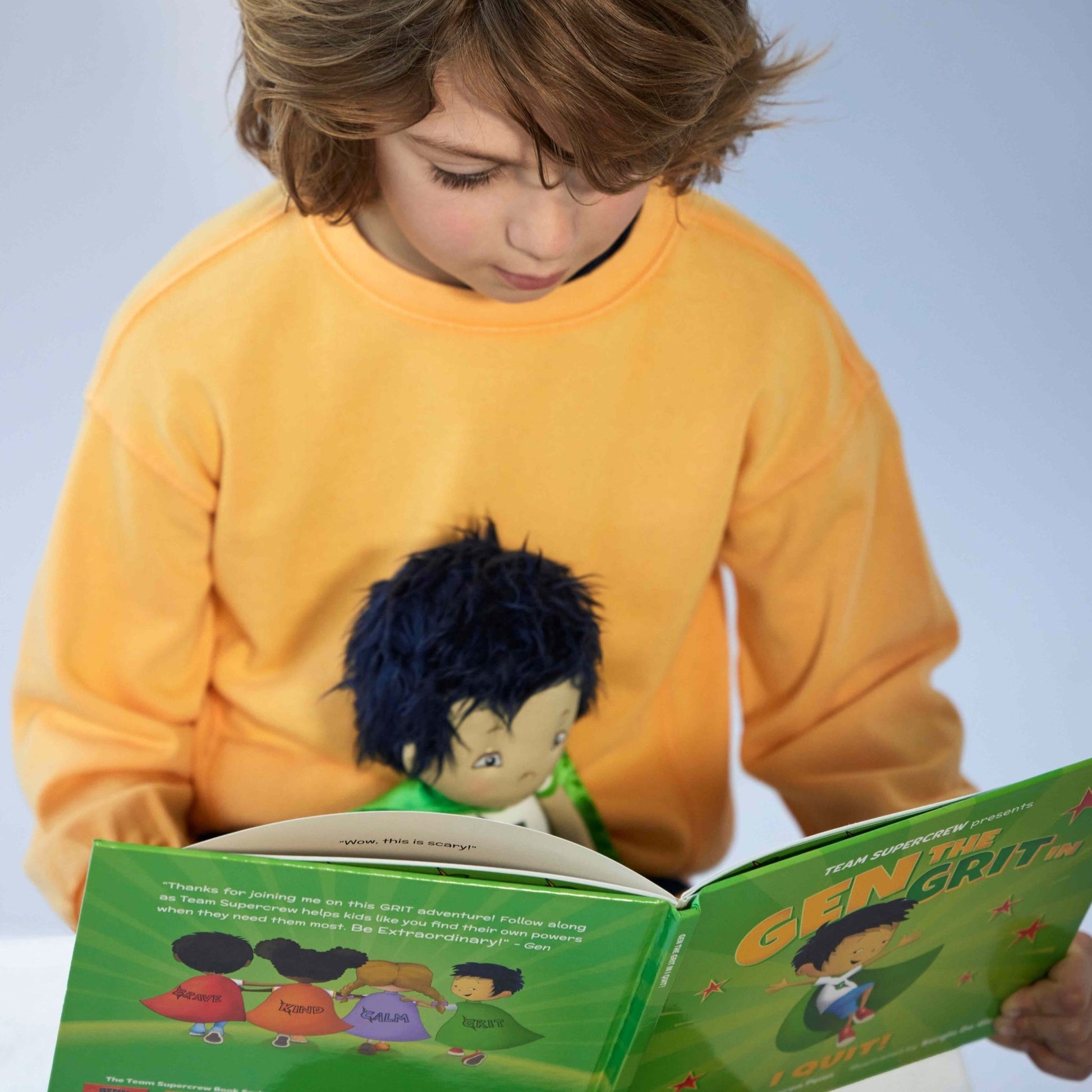 Gen the Grit Book and Plush Bundle - Team Supercrew