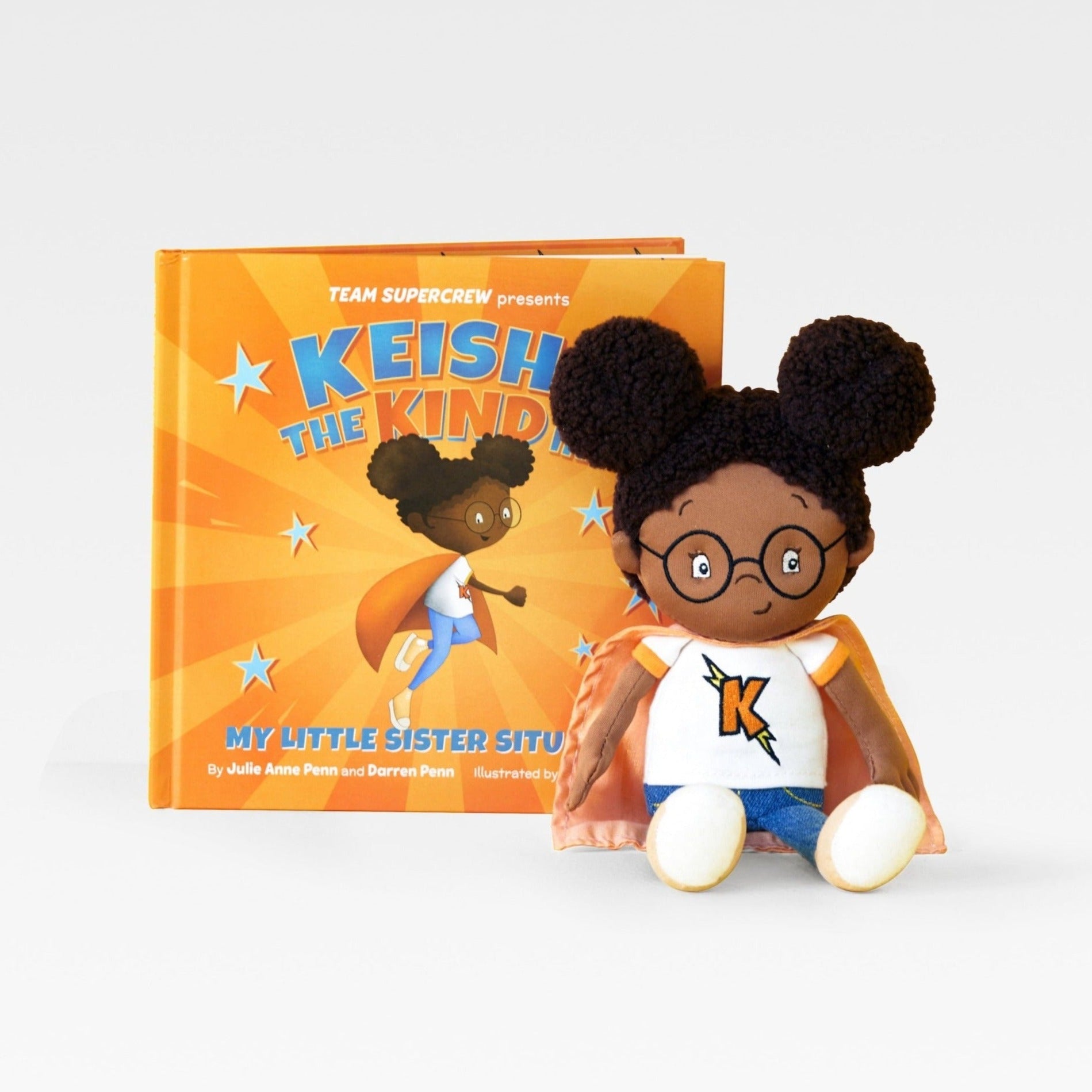 Keisha the Kind Book and Plush Bundle - Team Supercrew