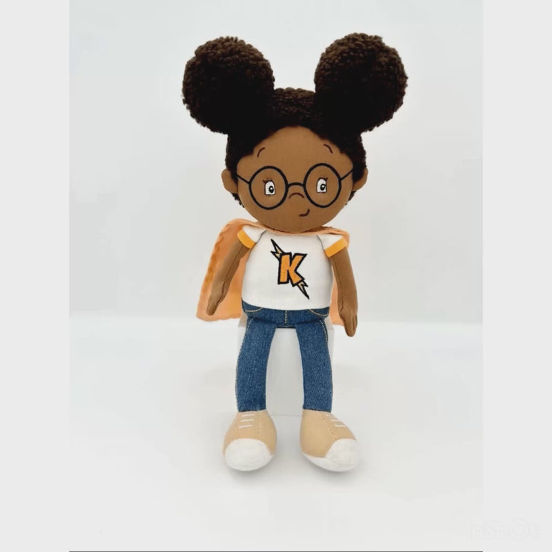 team supercrew keisha the kind plush doll