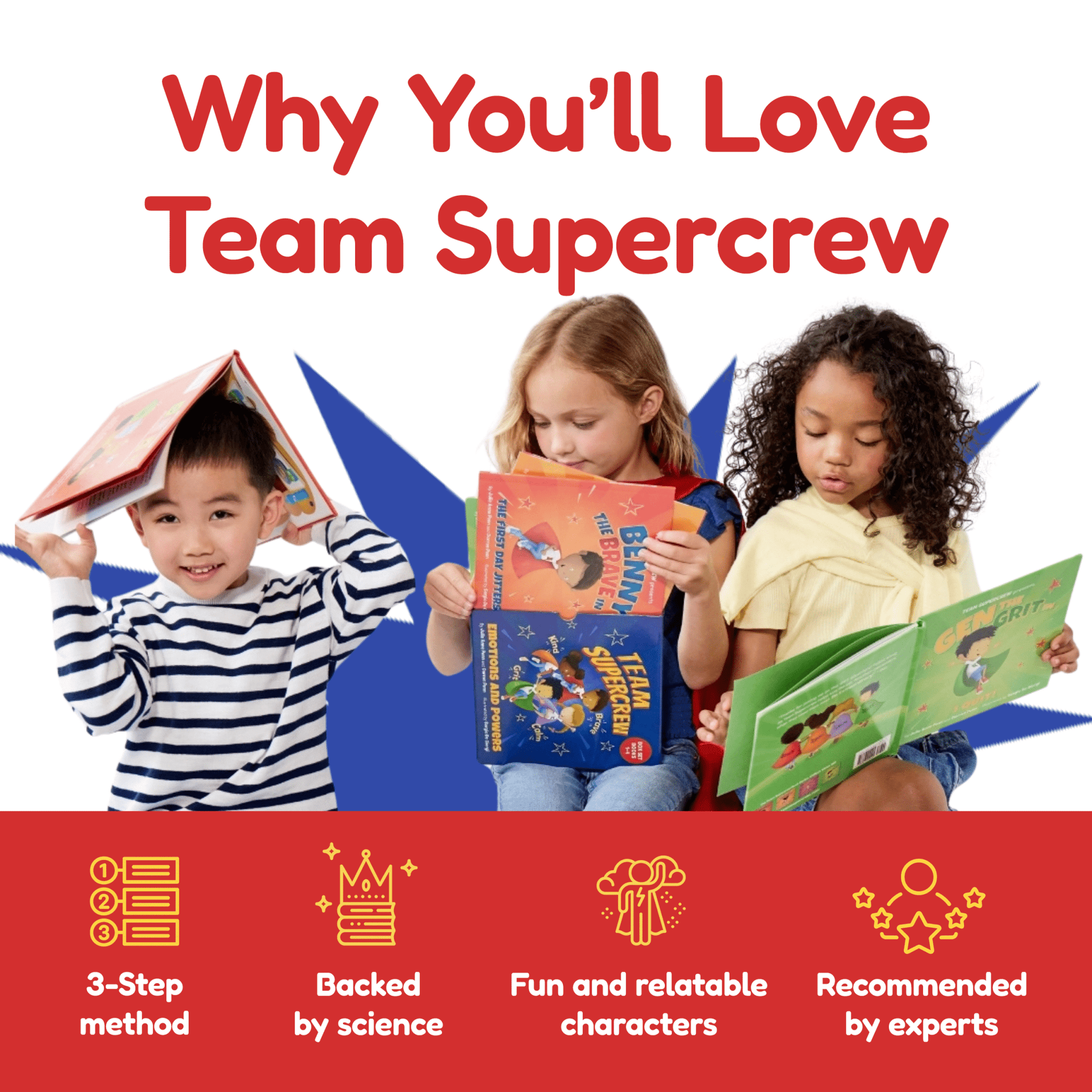 Team Supercrew - Emotions and Powers - 4 Book Box Set - Team Supercrew