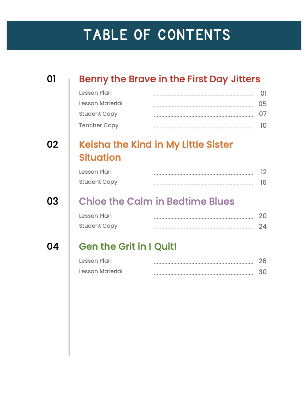 Team Supercrew Lesson Plan Bundle - Grades 1 & 2 - Team Supercrew